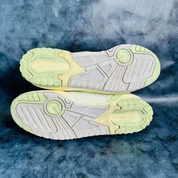 Amac Customs 405 NB 550 Low tops - Size 12 Sage Colorway